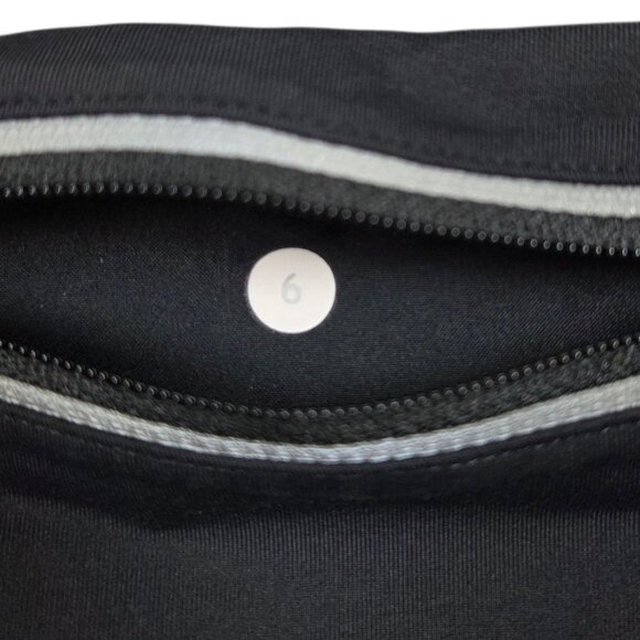 Lululemon Run Times Short Womens 6 Swift Ultra 4‎ way Stretch Black - Picture 8 of 8